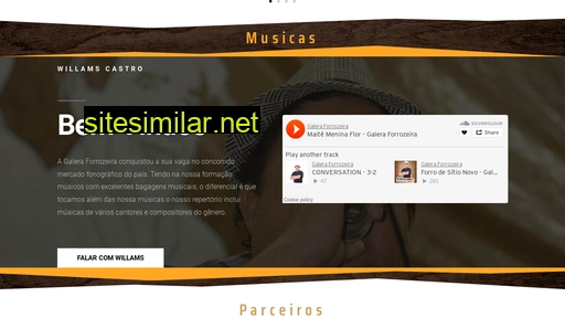 galeradoforro.com.br alternative sites