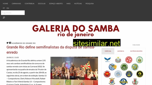 galeriadosamba.com.br alternative sites