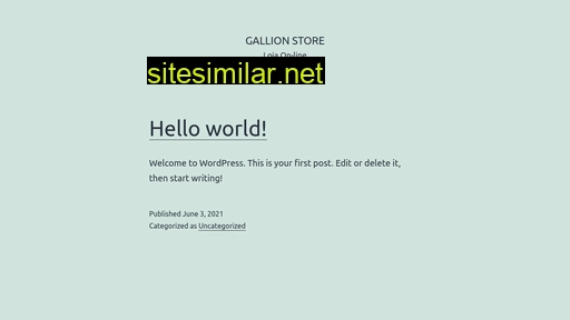 gallion.com.br alternative sites