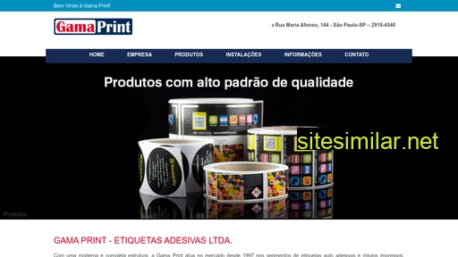 gamaprint.com.br alternative sites