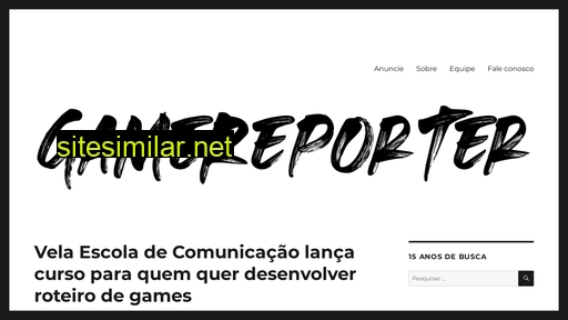 gamereporter.com.br alternative sites