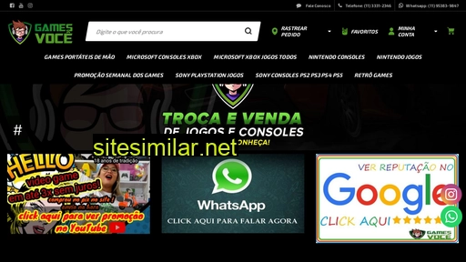 gamesvoce.com.br alternative sites