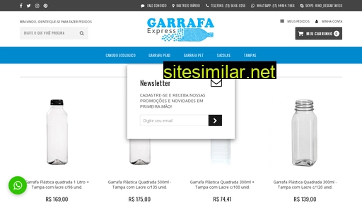 garrafaexpress.com.br alternative sites