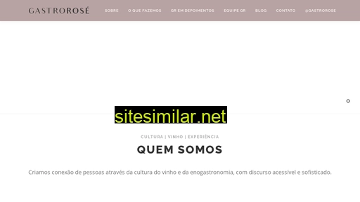 gastrorose.com.br alternative sites