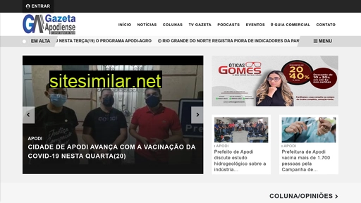 gazetaapodiense.com.br alternative sites