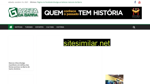 gazetadabarra.com.br alternative sites