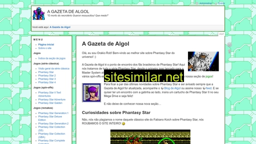 gazetadealgol.com.br alternative sites