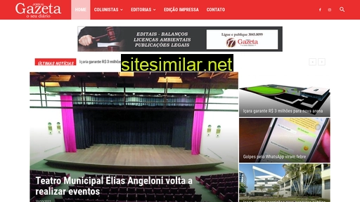 gazetasc.com.br alternative sites