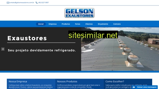 gelsonexaustores.com.br alternative sites