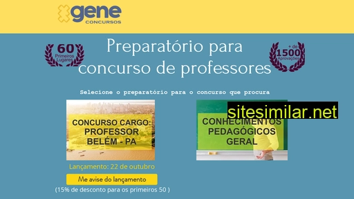 geneconcursosonline.com.br alternative sites