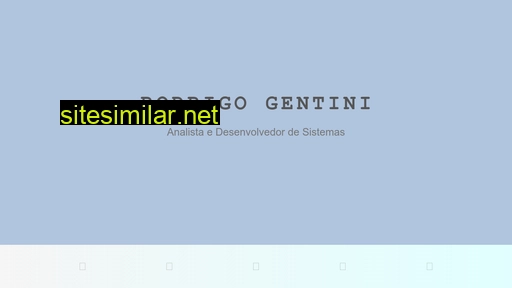 gentini.com.br alternative sites