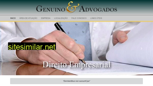 genuinoadvogados.com.br alternative sites