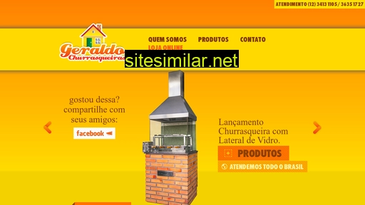 geraldochurrasqueiras.com.br alternative sites