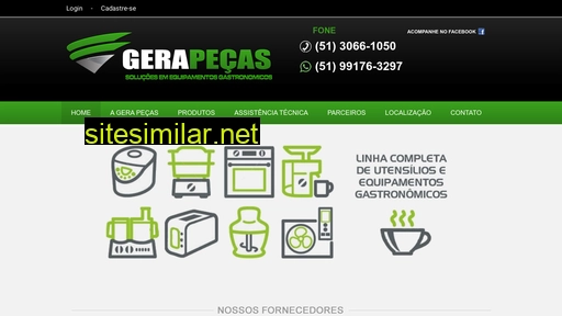 gerapecas.com.br alternative sites