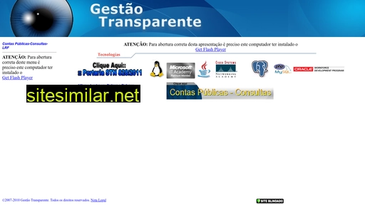 gestaotransparente.com.br alternative sites