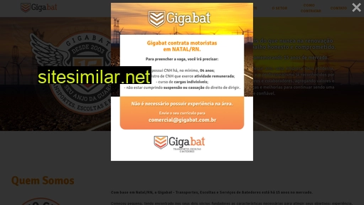 gigabat.com.br alternative sites