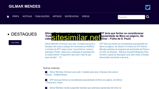 gilmarmendes.com.br alternative sites