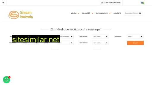 gissanimoveis.com.br alternative sites