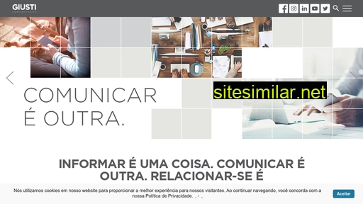 giusticom.com.br alternative sites