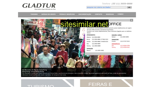 gladtur.com.br alternative sites