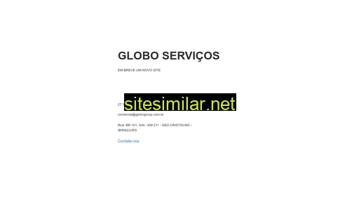 globolimpeza.com.br alternative sites
