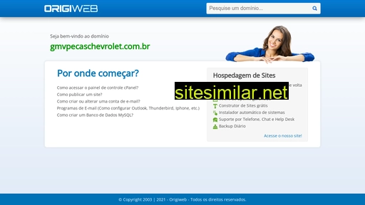 gmvpecaschevrolet.com.br alternative sites