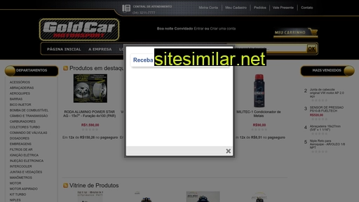 goldcarmotorsport.com.br alternative sites