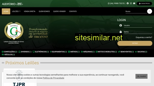 gomesleiloes.com.br alternative sites