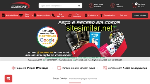 goshape.com.br alternative sites