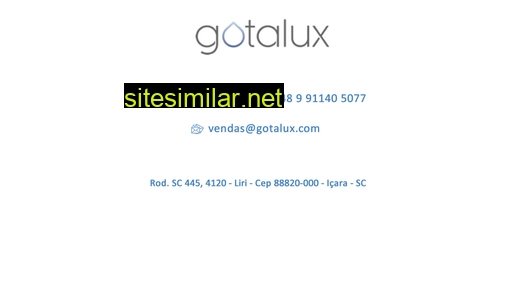 gotalux.com.br alternative sites