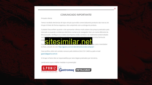 gpaniz.com.br alternative sites