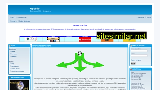 gpsinfo.com.br alternative sites