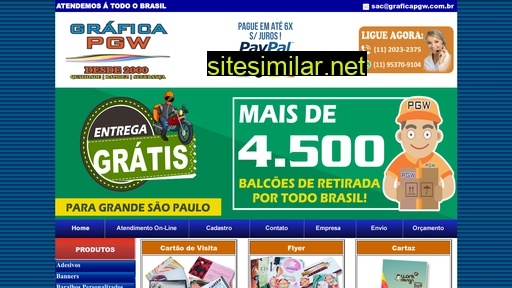 graficapgw.com.br alternative sites