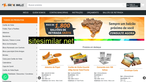 graficasetebelo.com.br alternative sites
