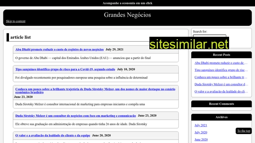 grandenegocios.com.br alternative sites