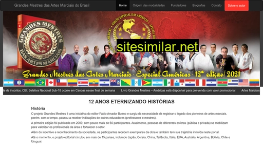 grandesmestresmarciais.com.br alternative sites