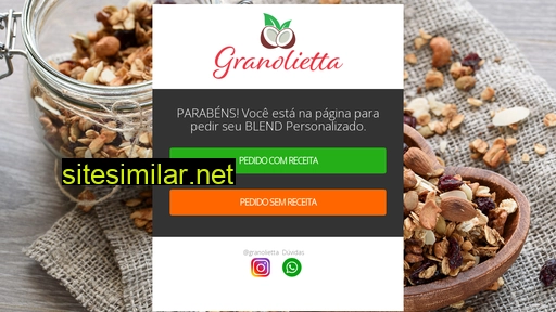 granolietta.com.br alternative sites