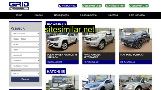 gridautomoveis.com.br alternative sites