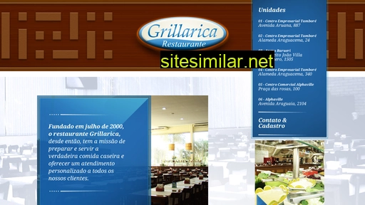 grillarica.com.br alternative sites