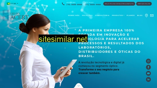 grupoacert.com.br alternative sites