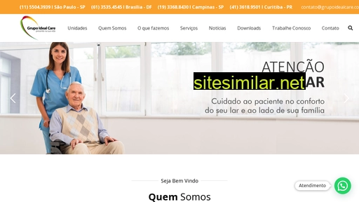 grupoidealcare.com.br alternative sites