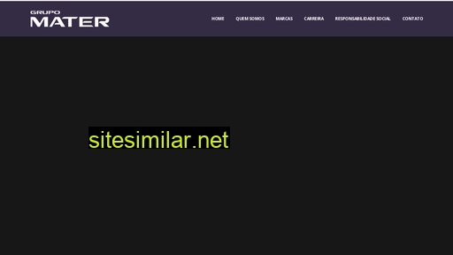 grupomater.com.br alternative sites
