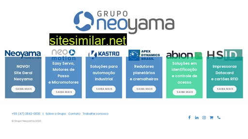 gruponeoyama.com.br alternative sites