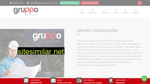gruppoconstrucoes.com.br alternative sites