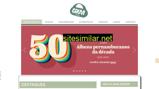 gruvi.com.br alternative sites