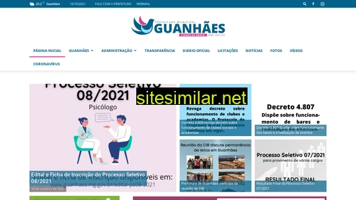guanhaes.mg.gov.br alternative sites