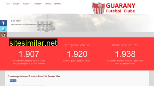 guaranyfc.com.br alternative sites