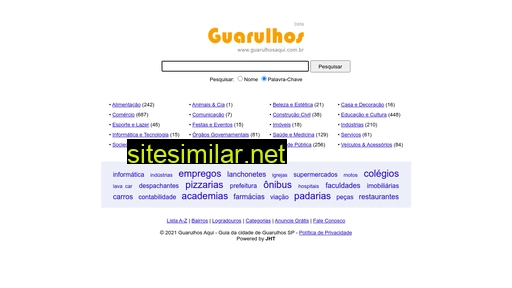 guarulhosaqui.com.br alternative sites