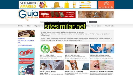 guiadebrindes.com.br alternative sites
