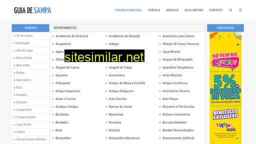 guiadesampa.com.br alternative sites